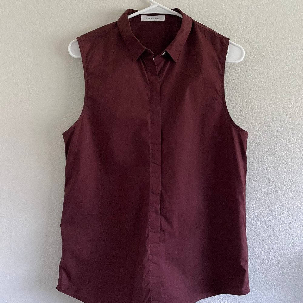Everlane Button Down Tank Top
